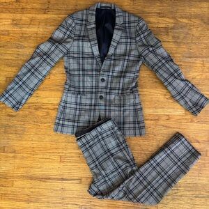 TOPMAN PLAID SUIT